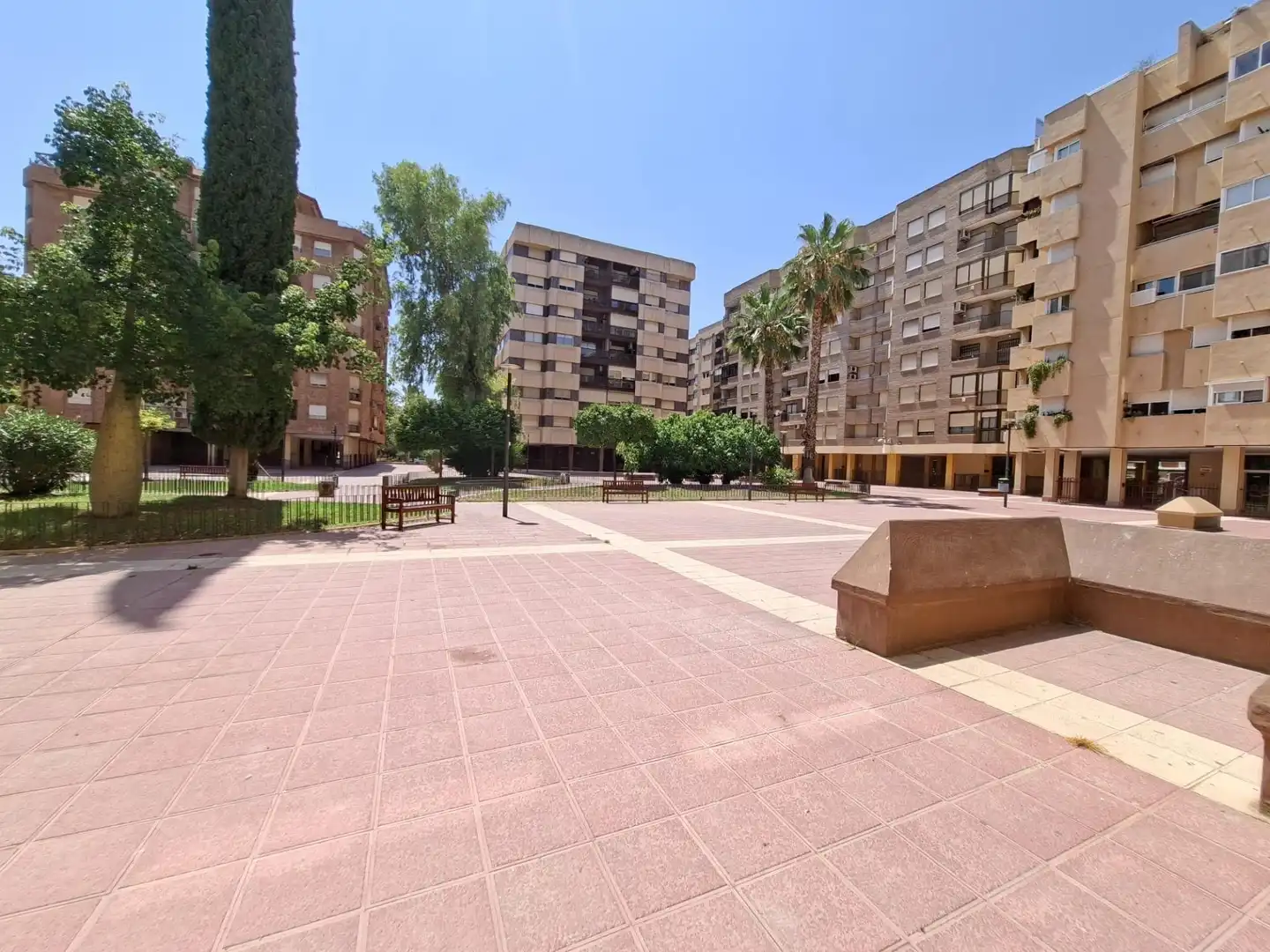 Außenansicht von Wohnung zur Miete in Murcia mit Klimaanlage, Abstellraum und Möbliert