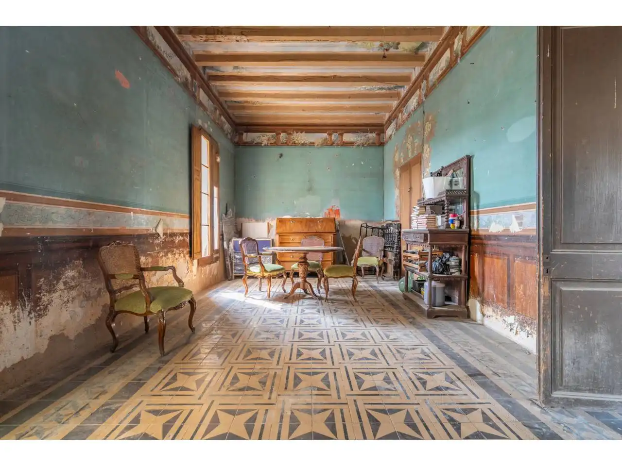 Comedor de Finca rústica en venta en Reus con Jardín privado, Terraza y Piscina