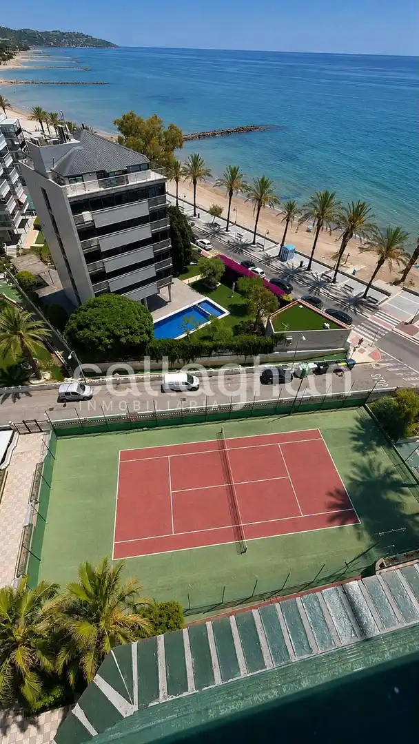 Parking of Flat for rent in Benicasim / Benicàssim  with Air Conditioner, Heating and Terrace
