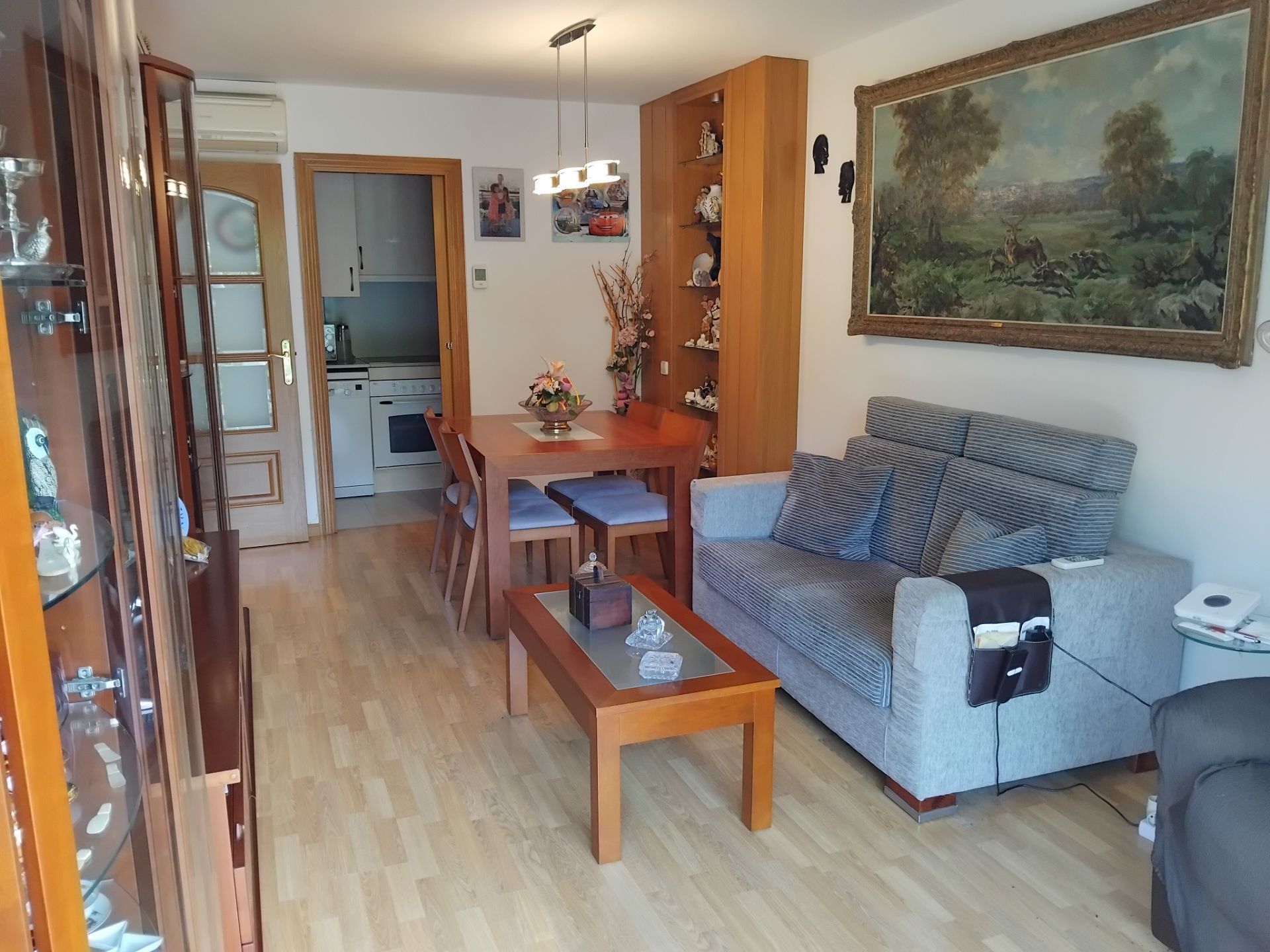 Sala d'estar de Pis en venda en Gelida amb Aire condicionat, Calefacció i Terrassa