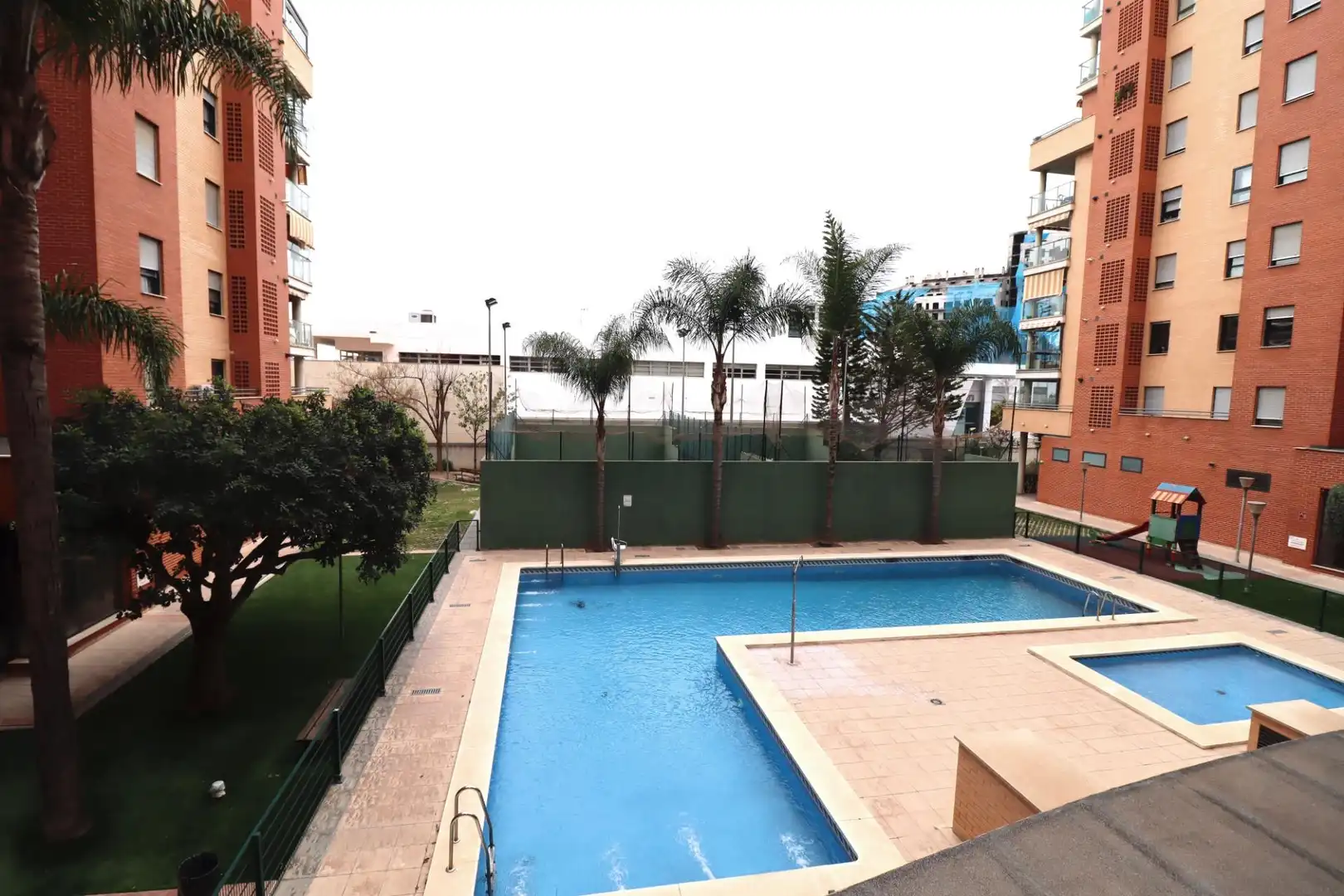 Piscina de Piso de alquiler en Jávea / Xàbia con Aire acondicionado, Terraza y Amueblado