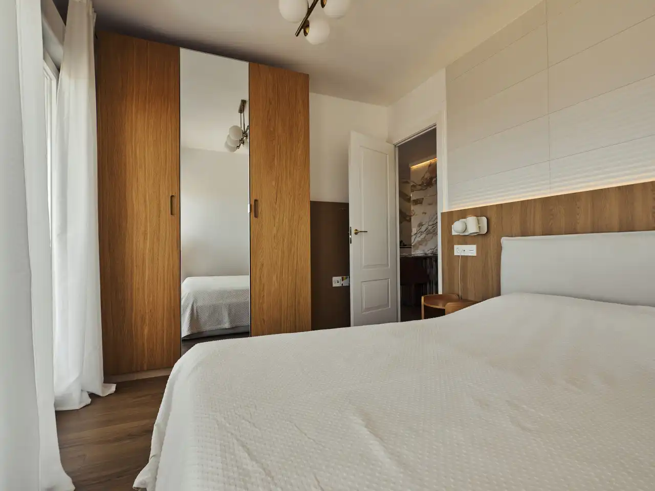 Schlafzimmer von Wohnungen zum Verkauf in Torrevieja mit Klimaanlage, Heizung und Terrasse