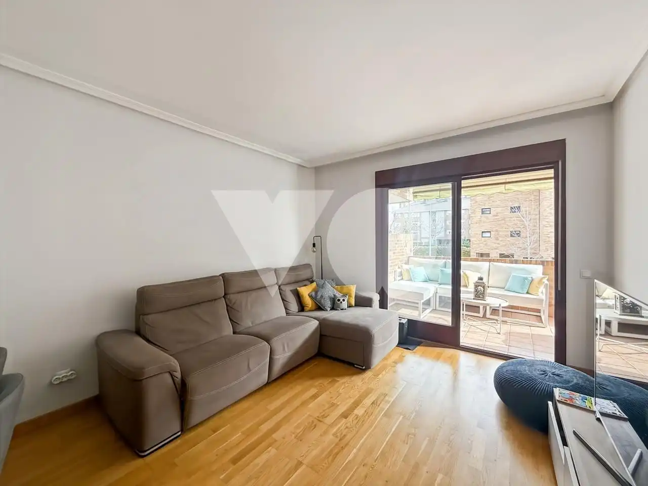 Sala d'estar de Pis en venda en Majadahonda amb Aire condicionat, Calefacció i Terrassa