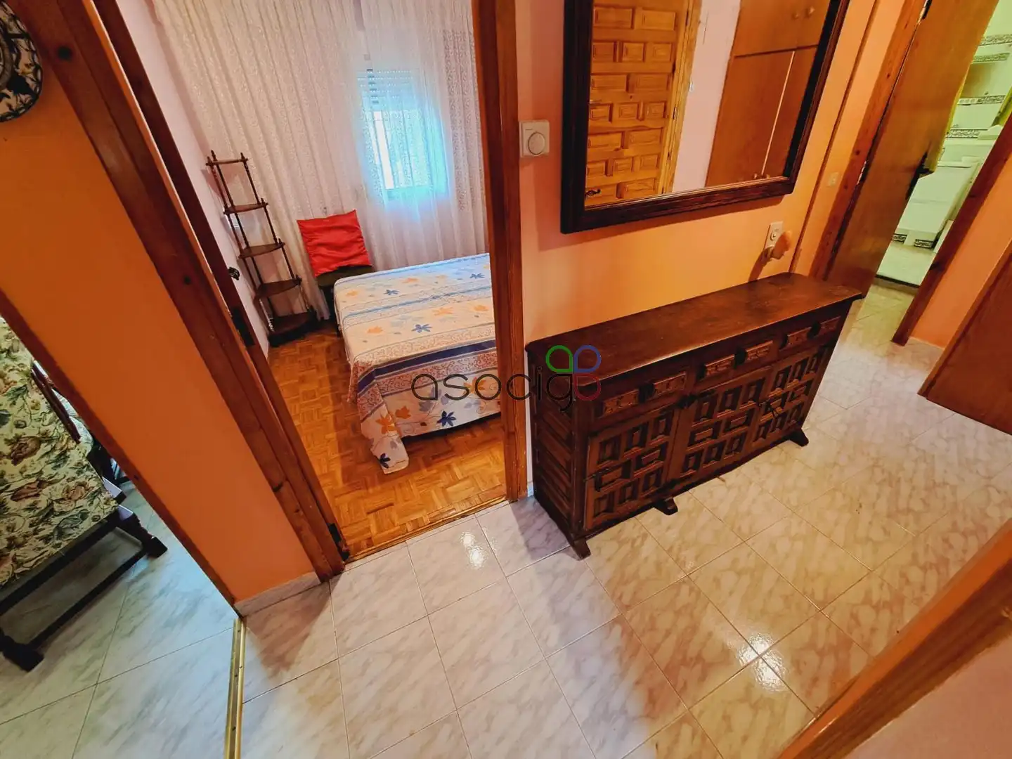 Bedroom of Flat for sale in Buendía  with Storage room