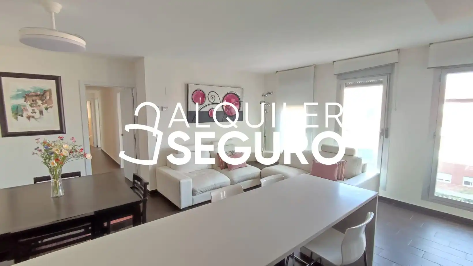 Living room of Flat for rent in Madrid  with Heating, Storage room and Furnished