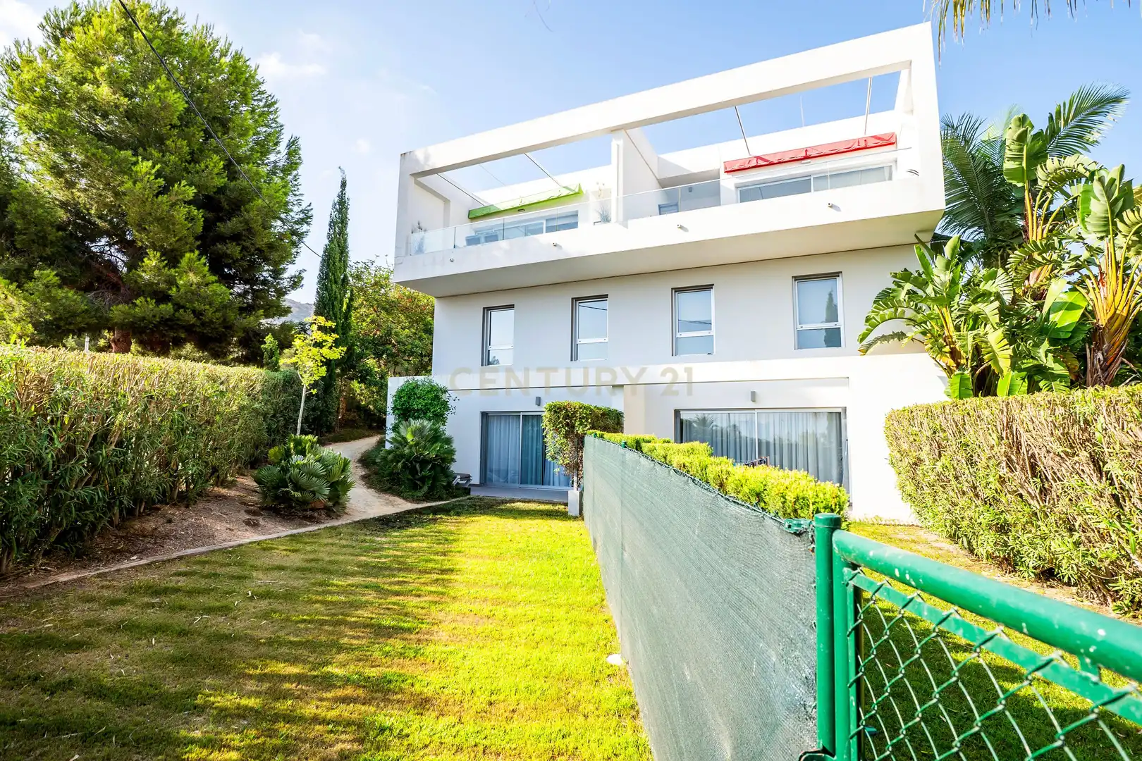 Garden of Detached homes for sale in L'Alfàs del Pi  with Air Conditioner, Furnished and Balcony