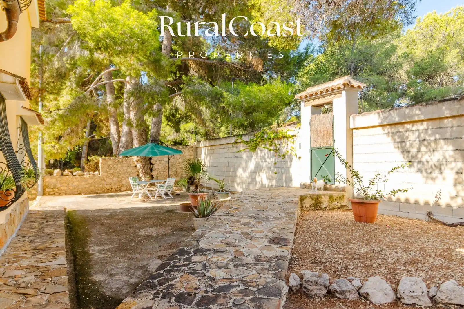 Vista exterior de Casa o chalet en venta en Tibi con Aire acondicionado, Calefacción y Jardín privado