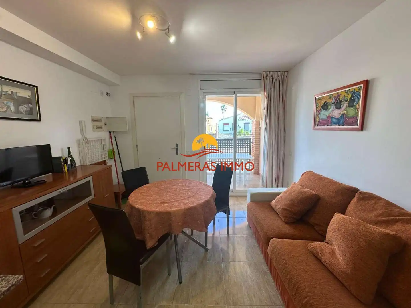 Terrassa de Apartament en venda en Mont-roig del Camp amb Piscina i Moblat
