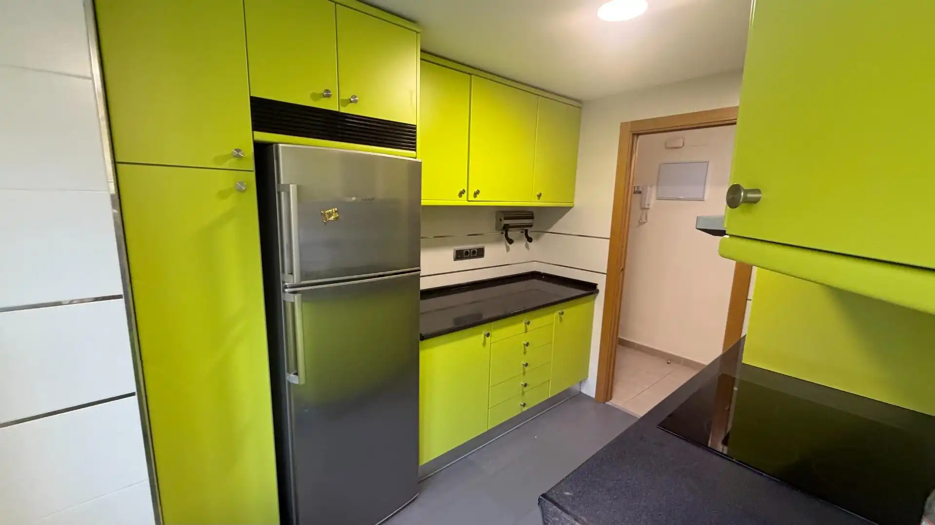 Küche von Wohnung zur Miete in Madrid mit Klimaanlage, Heizung und Möbliert
