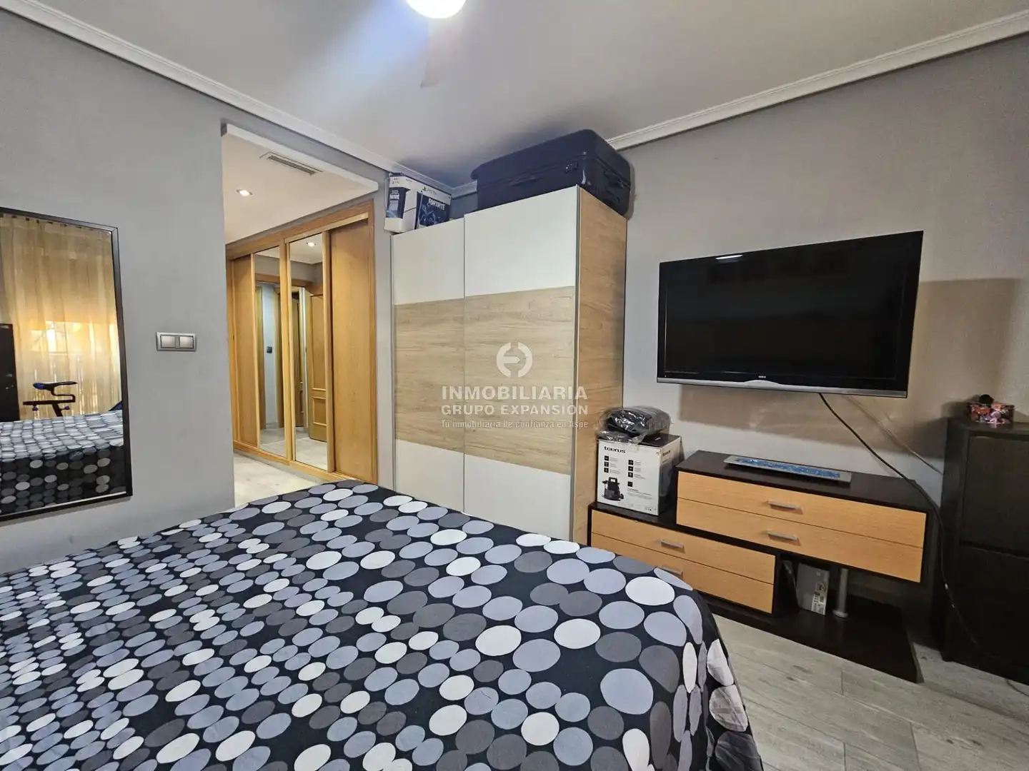 Schlafzimmer von Wohnung zum Verkauf in Aspe mit Abstellraum, Balkon und Gemeinschaftspool