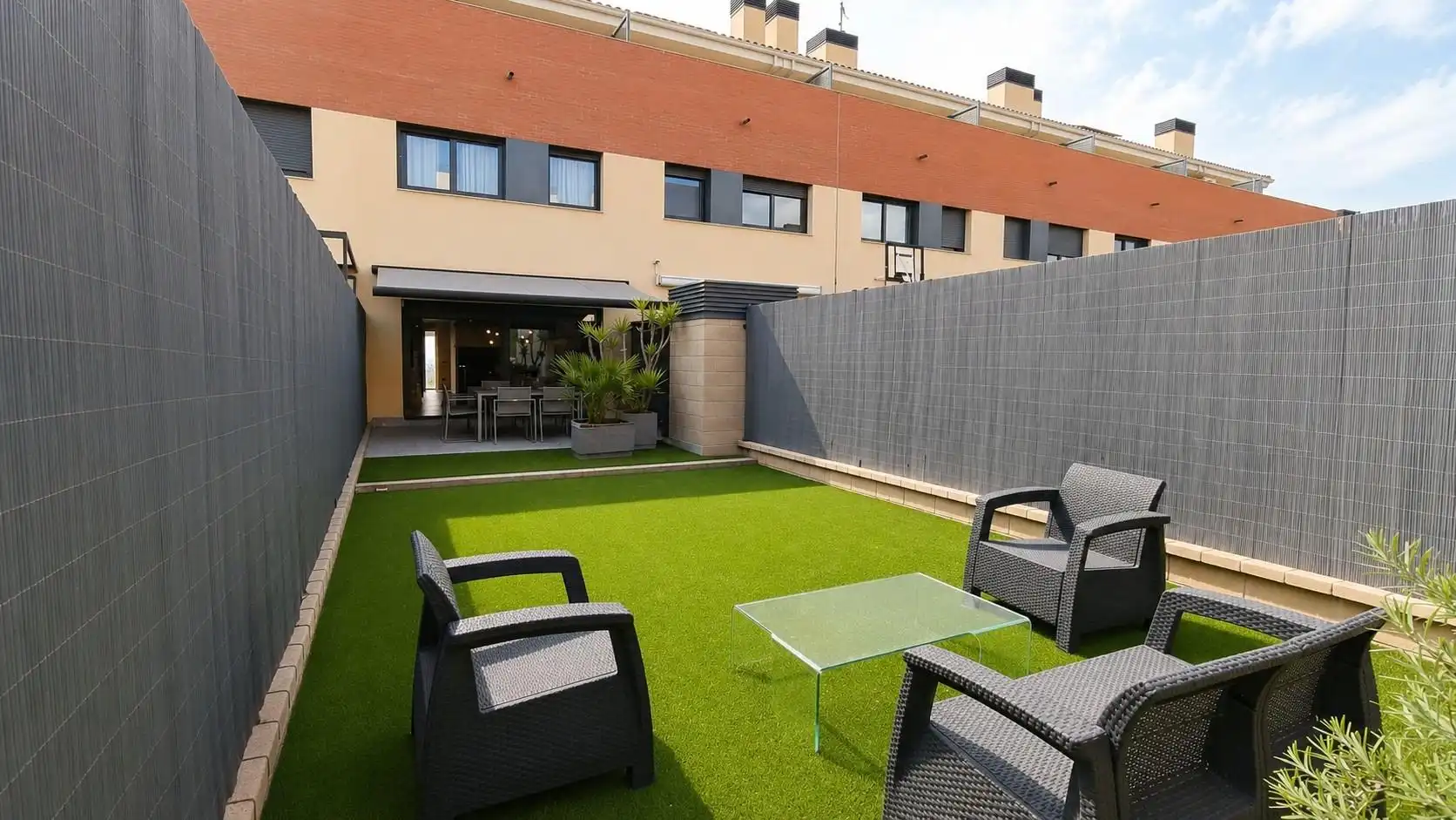 Terraza de Casa adosada en venta en Quart con Calefacción, Jardín privado y Terraza