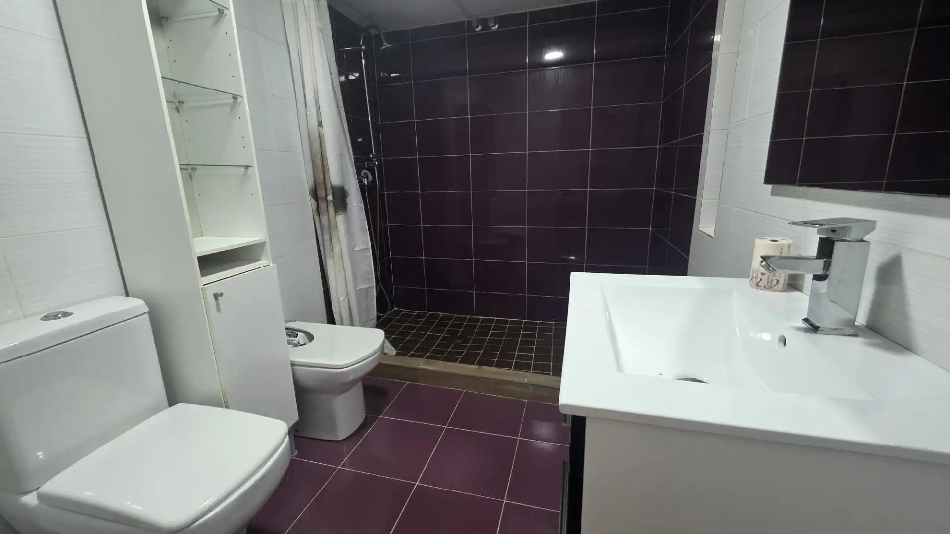 Badezimmer von Erdgeschoss zur Miete in Elche / Elx mit Möbliert