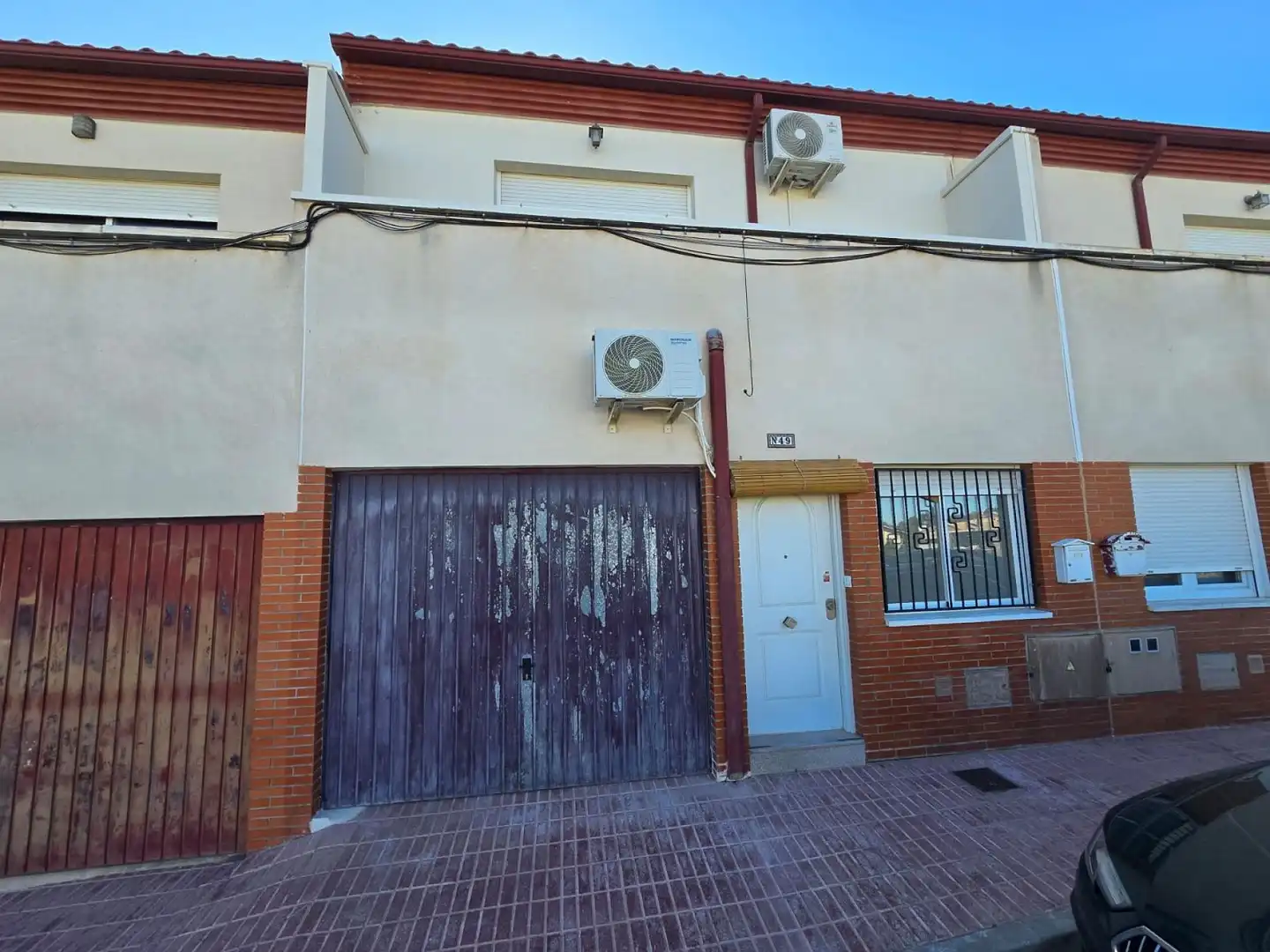 Vista exterior de Casa adosada en venta en Salinas