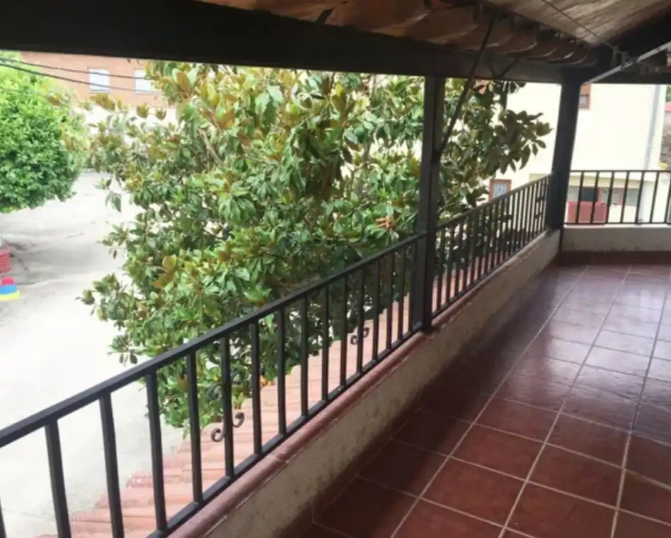 Balcony of Houses for sale in Zuñeda  with Heating, Private garden and Terrace