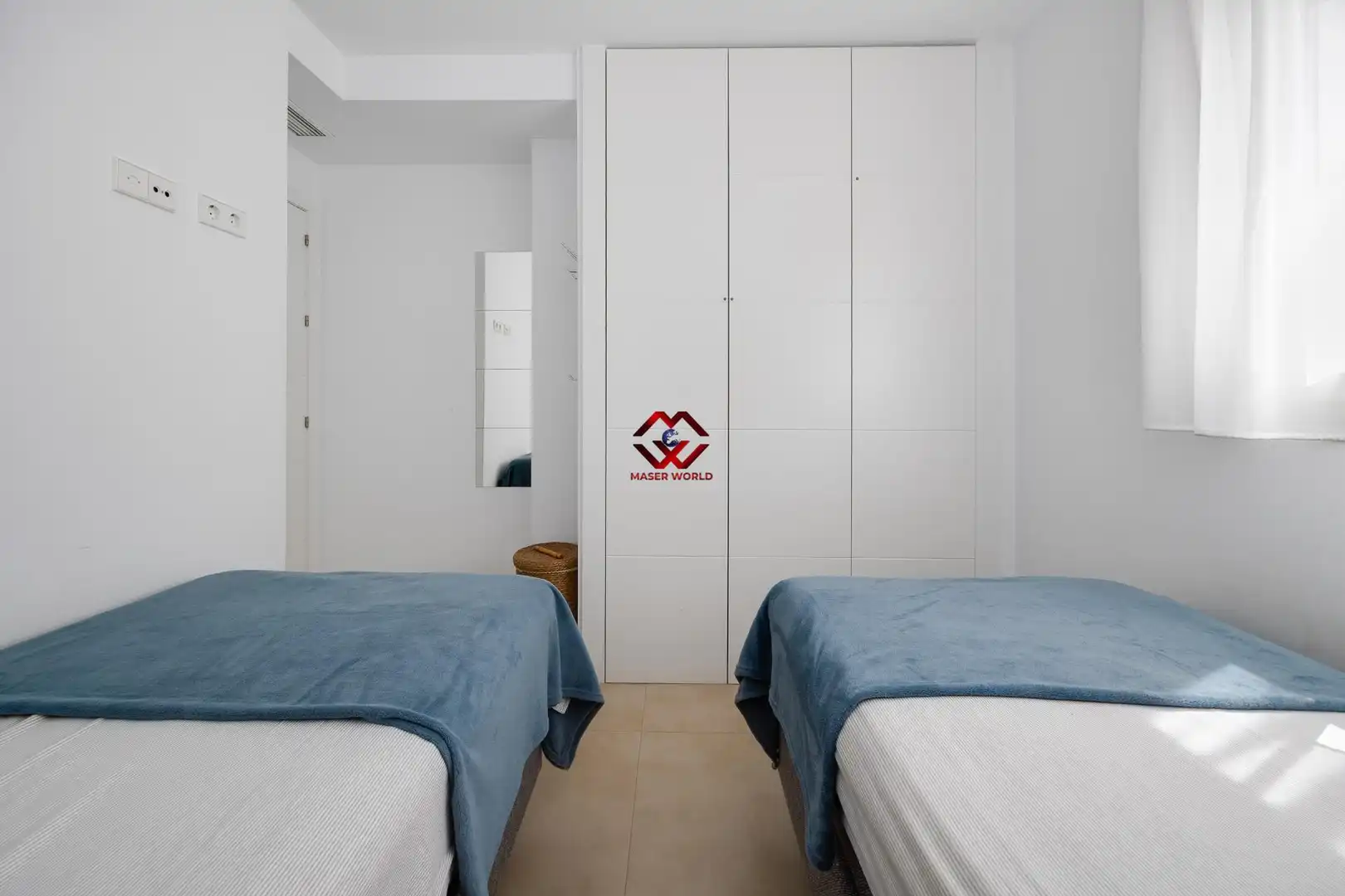Dormitori de Apartament en venda en Pilar de la Horadada amb Aire condicionat, Calefacció i Jardí privat