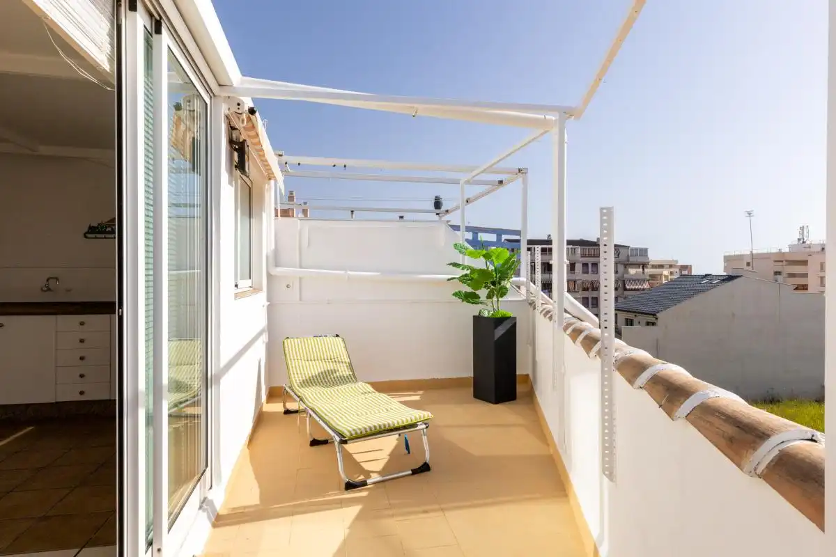 Terrassa de Casa adosada en venda en Canet d'En Berenguer amb Aire condicionat, Calefacció i Terrassa