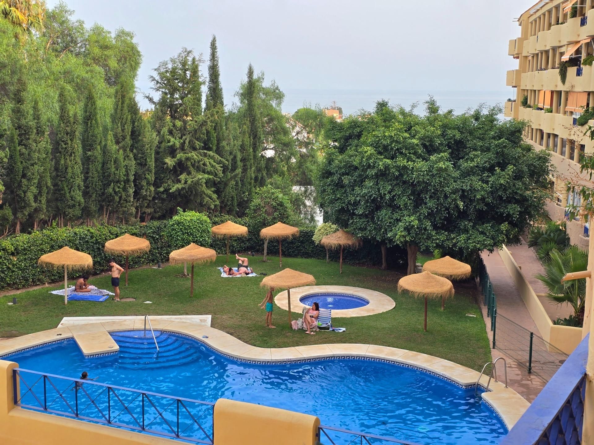 Garden of Apartment for sale in Fuengirola  with Air Conditioner, Private garden and Terrace