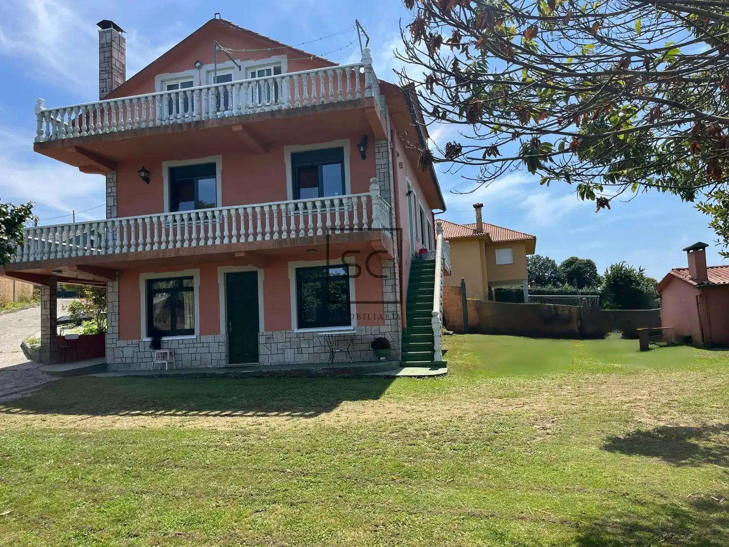Vista exterior de Casa o chalet en venta en Valdoviño con Jardín privado, Terraza y Trastero