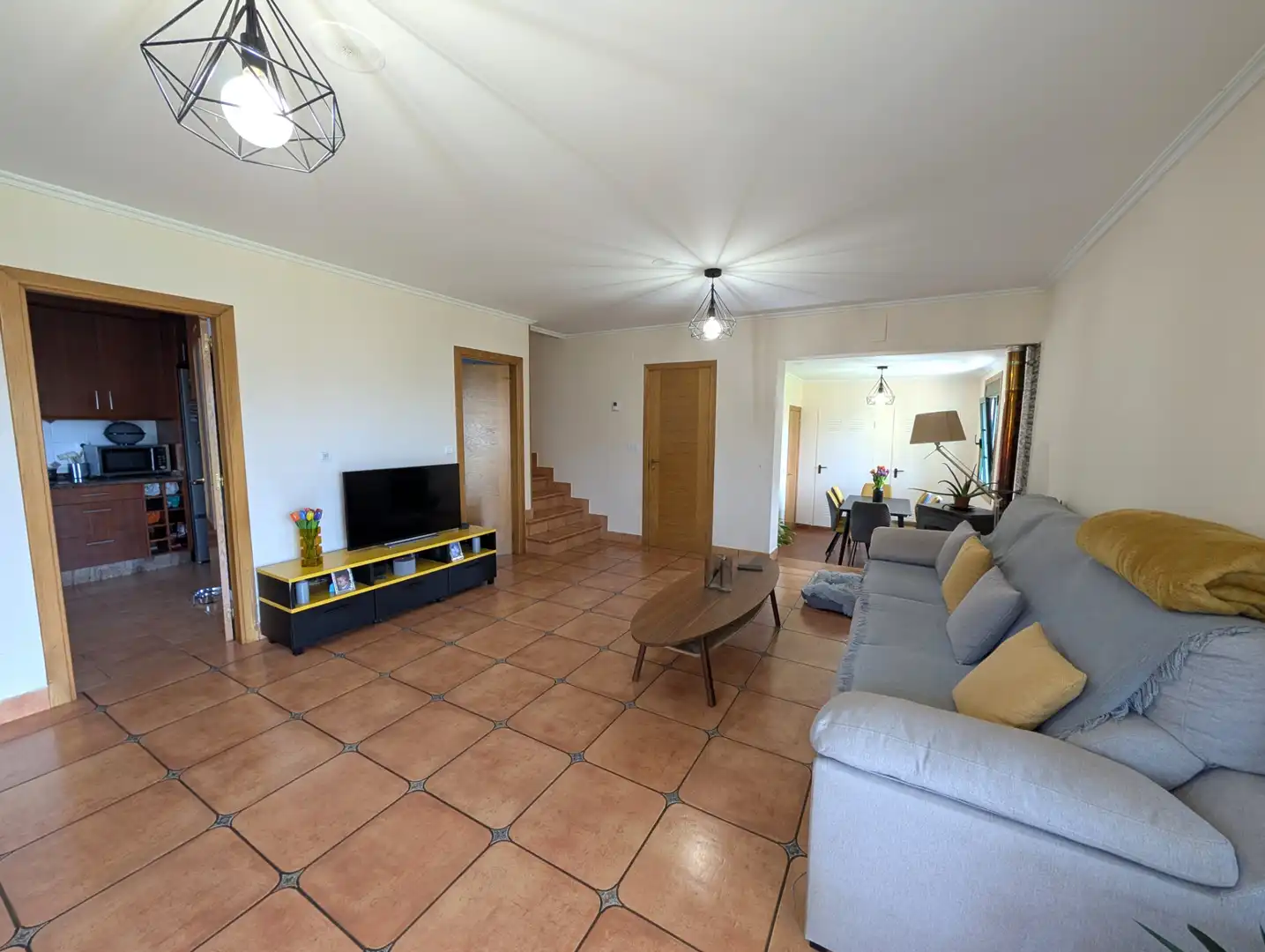 Sala de estar de Casa o chalet en venta en Neda con Calefacción y Amueblado