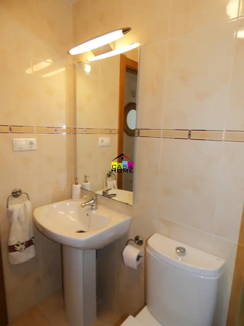 Baño de Apartamento en venta en Oropesa del Mar / Orpesa con Aire acondicionado, Terraza y Amueblado
