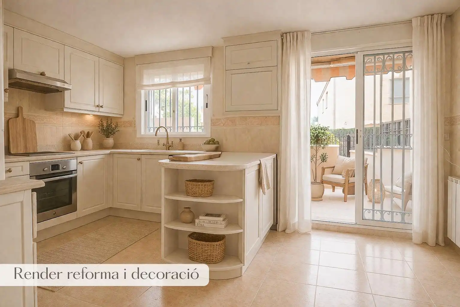Cuina de Casa o xalet en venda en Salou amb Aire condicionat, Calefacció i Jardí privat