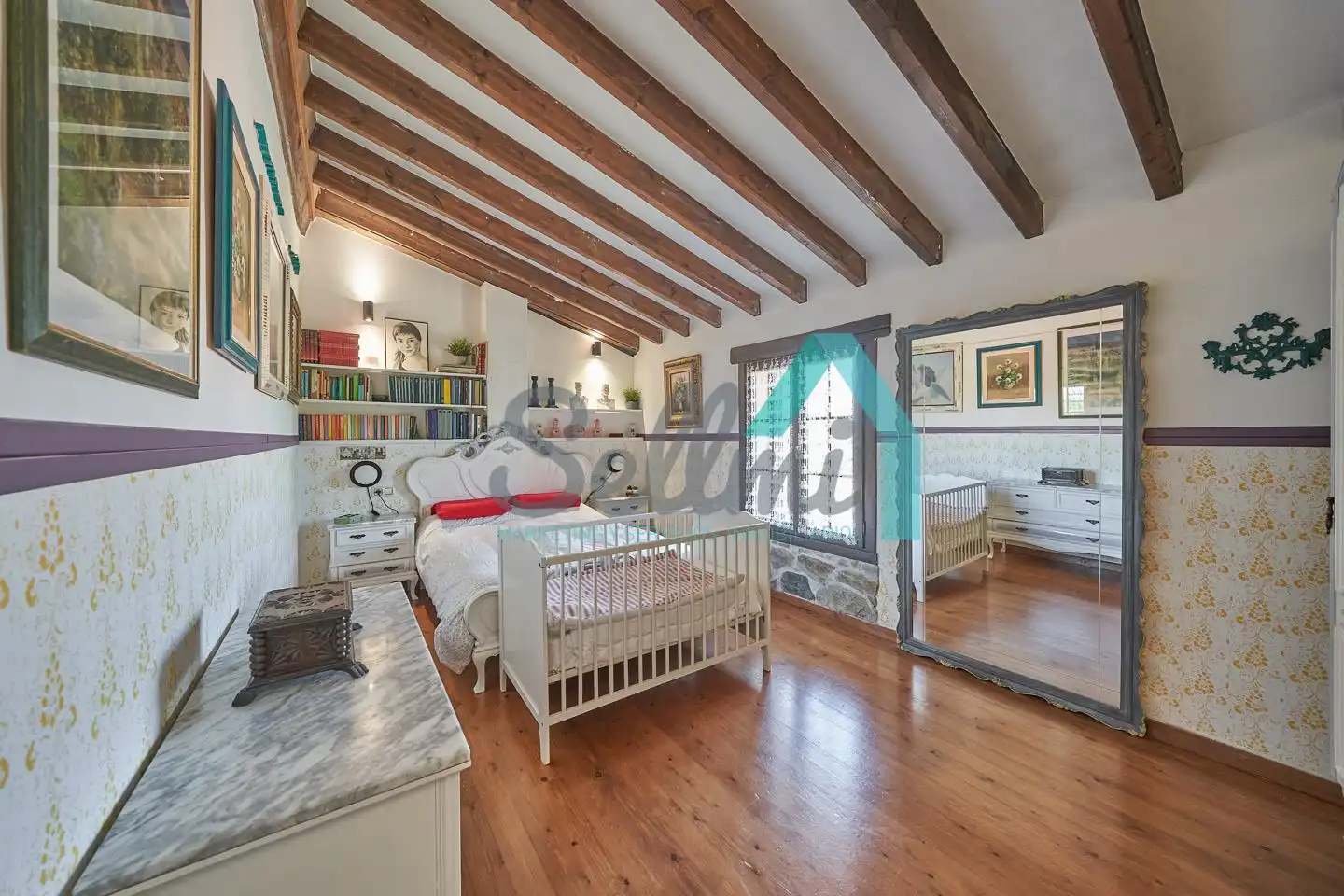 Habitación de Casa o chalet en venta en Siero con Calefacción, Jardín privado y Parquet