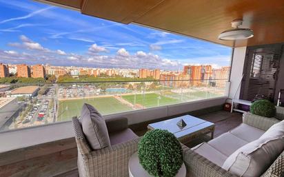 Terrace of Flat for sale in  Valencia Capital  with Air Conditioner, Terrace and Swimming Pool