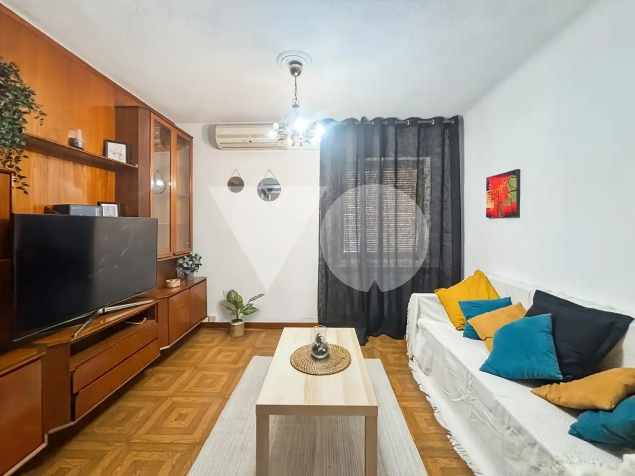 Sala d'estar de Pis en venda en Madrid amb Aire condicionat, Calefacció i Alarma