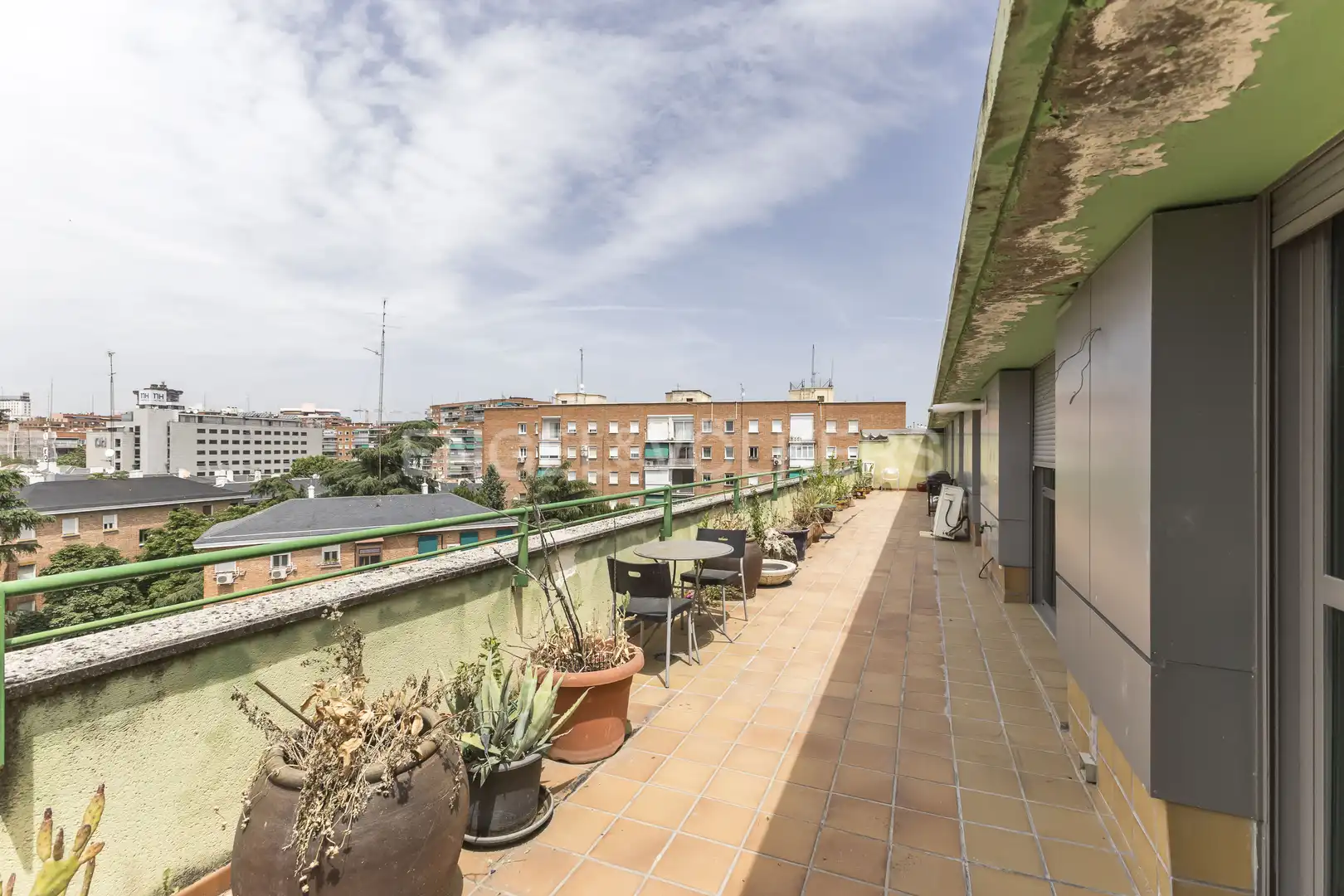 Terraza de Ático en venta en Madrid con Calefacción y Terraza