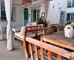 Terrace of Single-family semi-detached for sale in Rincón de la Victoria  with Air Conditioner, Heating and Private garden