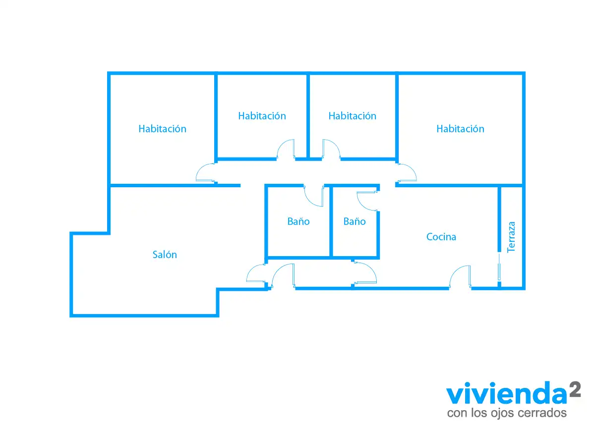Flat for sale in Madrid  with Air Conditioner, Heating and Terrace