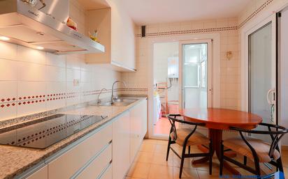 Kitchen of Attic for sale in  Barcelona Capital  with Swimming Pool and Balcony