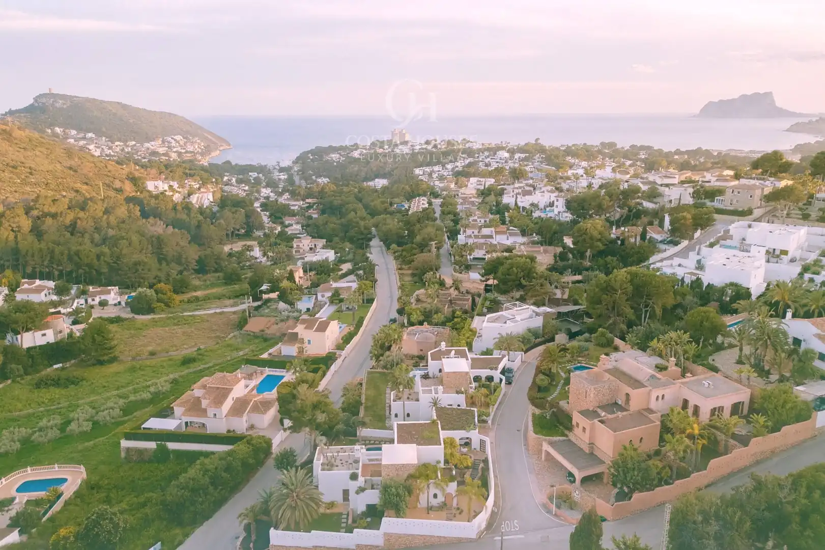 Vista exterior de Casa o xalet en venda en Moraira amb Aire condicionat, Calefacció i Jardí privat