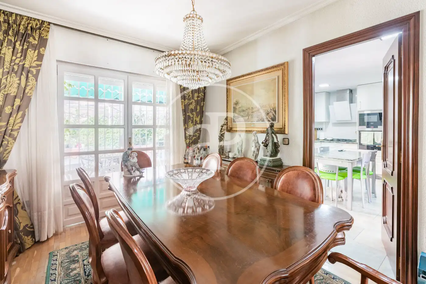 Comedor de Casa adosada en venta en Madrid con Aire acondicionado, Calefacción y Jardín privado