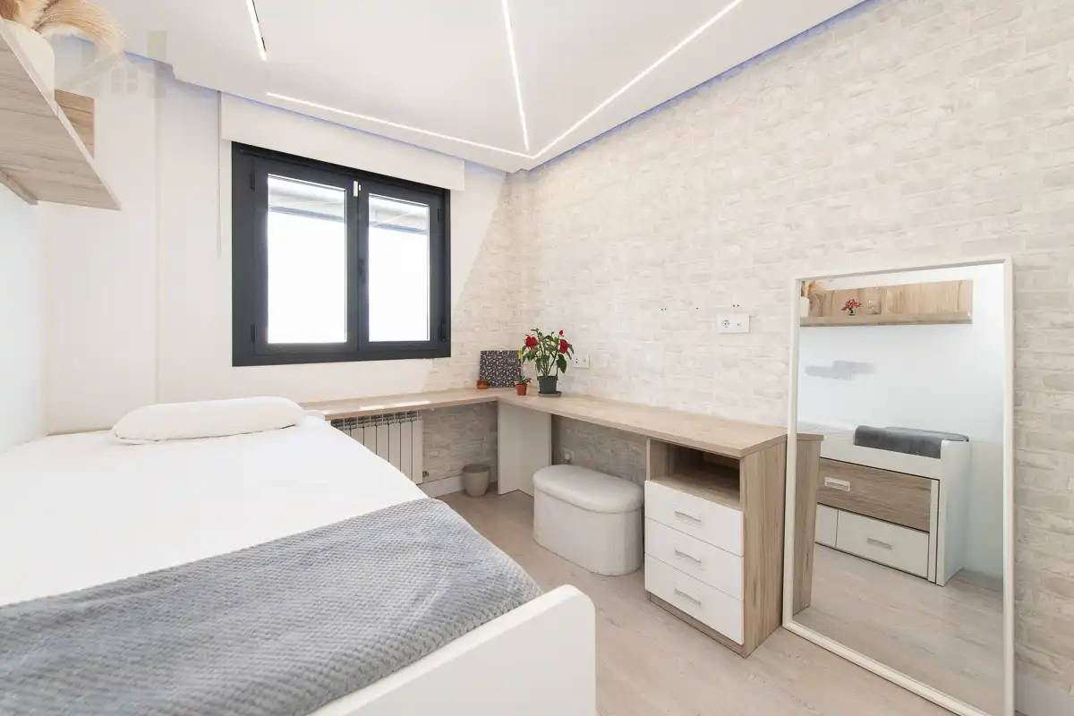 Schlafzimmer von Wohnung zum Verkauf in Arganda del Rey mit Klimaanlage, Heizung und Terrasse