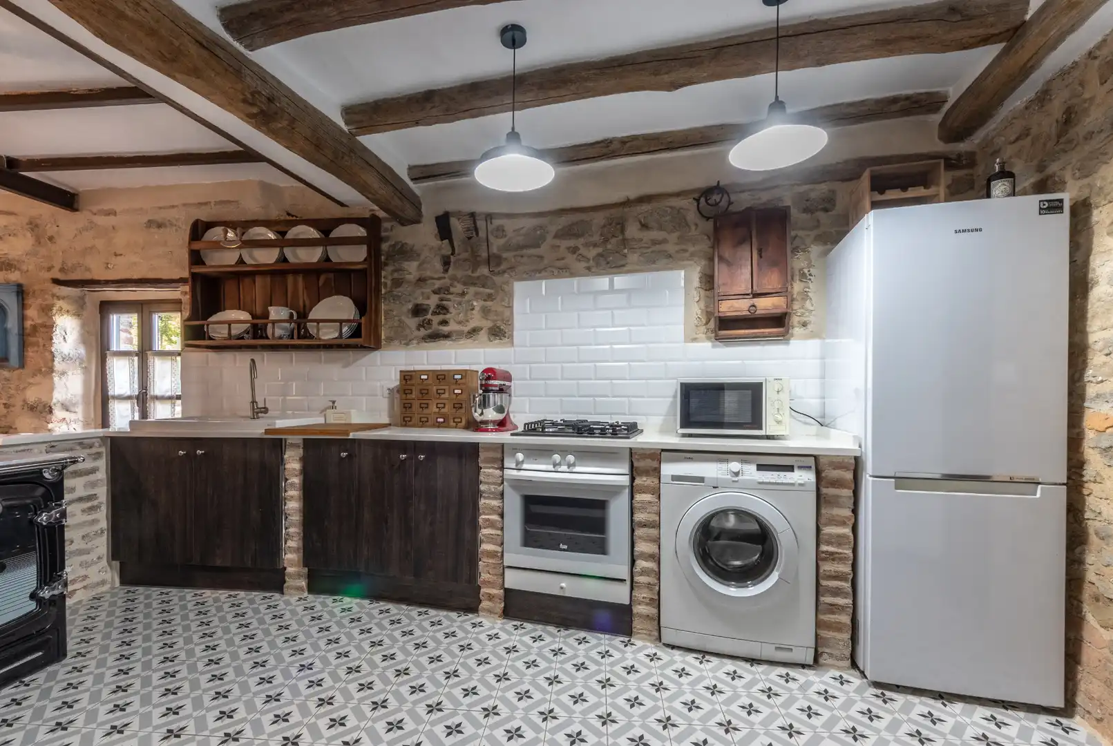 Cocina de Casa o chalet en venta en Galdames con Parquet, Trastero y Piscina