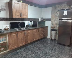 Kitchen of Single-family semi-detached for sale in El Palau d'Anglesola  with Terrace, Storage room and Furnished