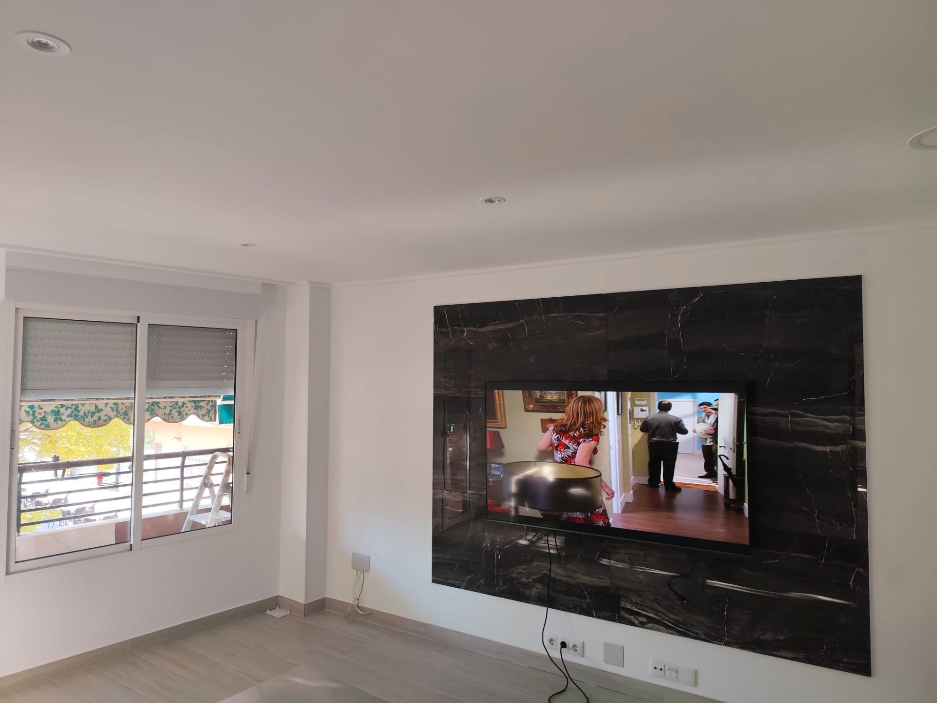 Wohnzimmer von Wohnung zum verkauf in Bigastro mit Möbliert, Waschmaschine und Mikrowelle