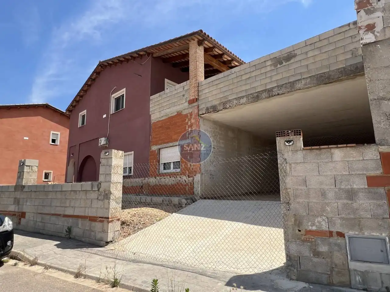 Vista exterior de Casa o chalet en venta en L'Énova con Aire acondicionado, Jardín privado y Terraza