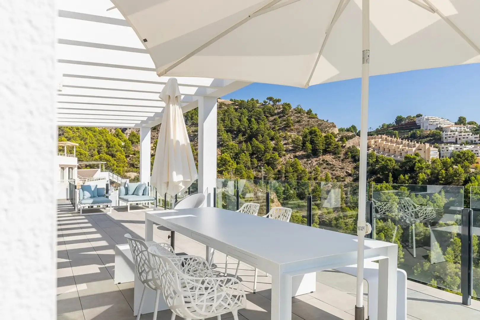 Terraza de Casa o chalet en venta en Altea con Terraza y Piscina
