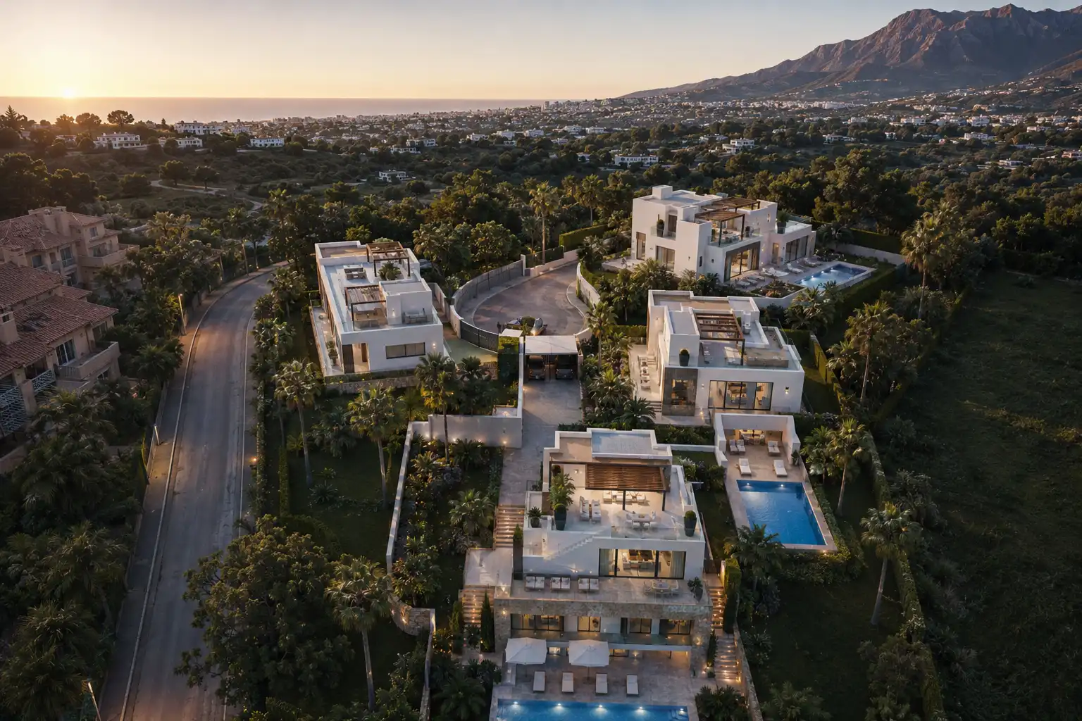 Vista exterior de Residencial en venda en Marbella