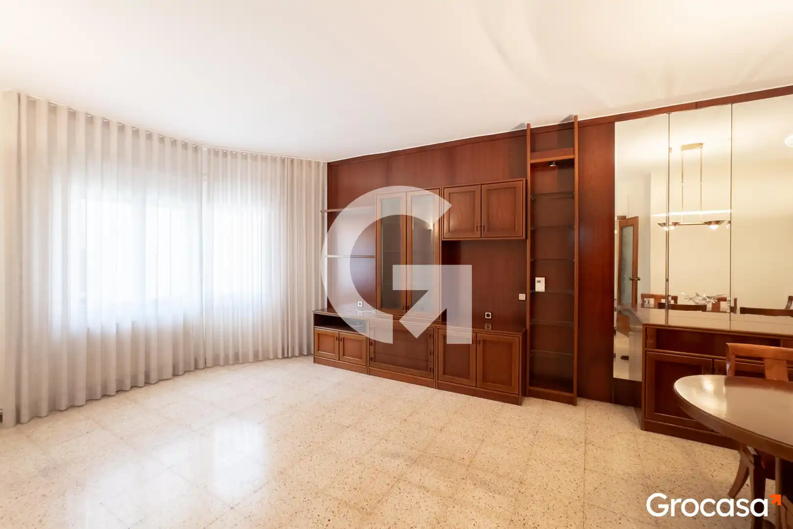 Sala de estar de Piso en venta en Sant Vicenç Dels Horts con Calefacción, Terraza y TV