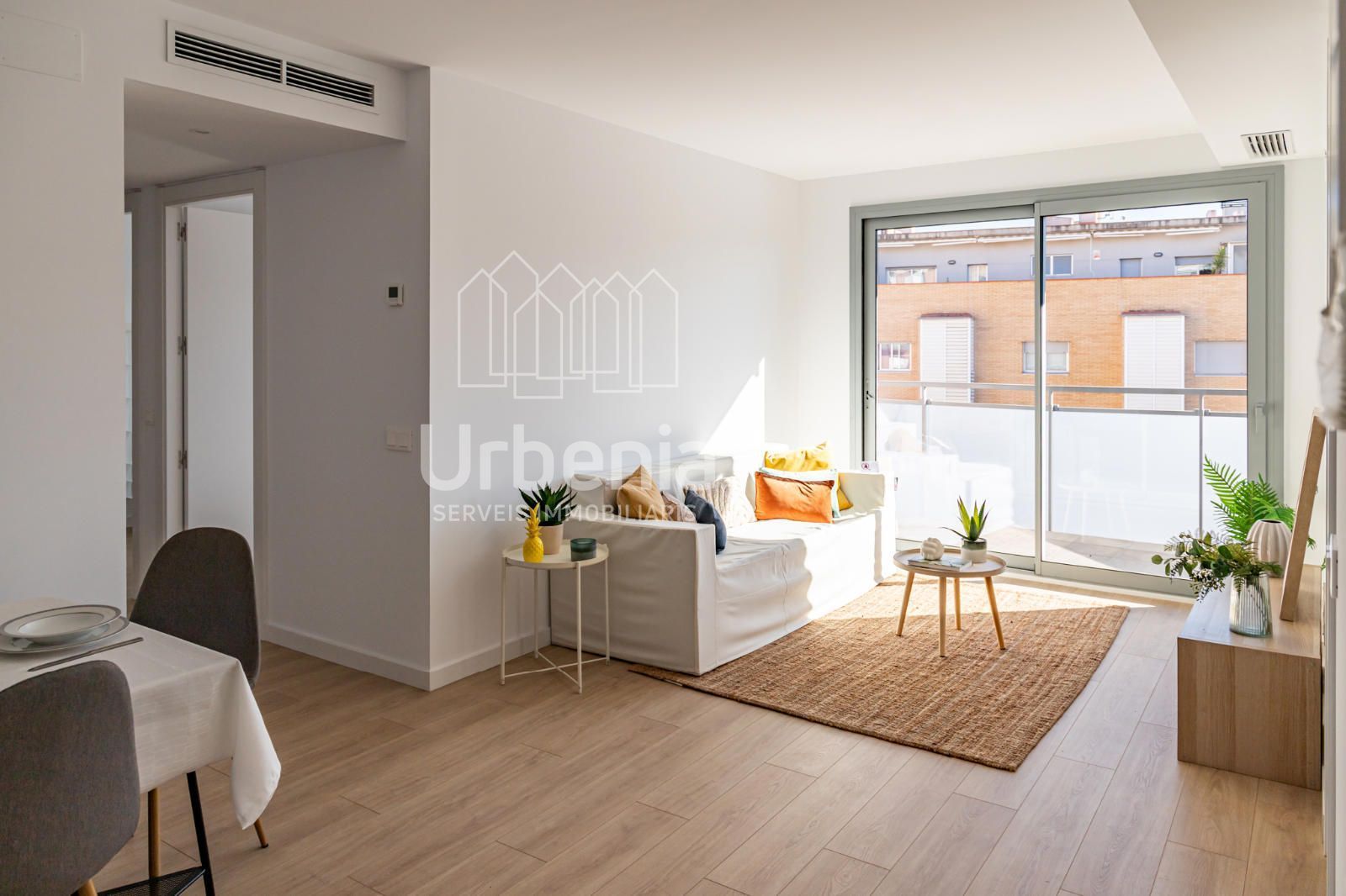 Sala d'estar de Pis en venda en Mataró amb Aire condicionat, Calefacció i Terrassa