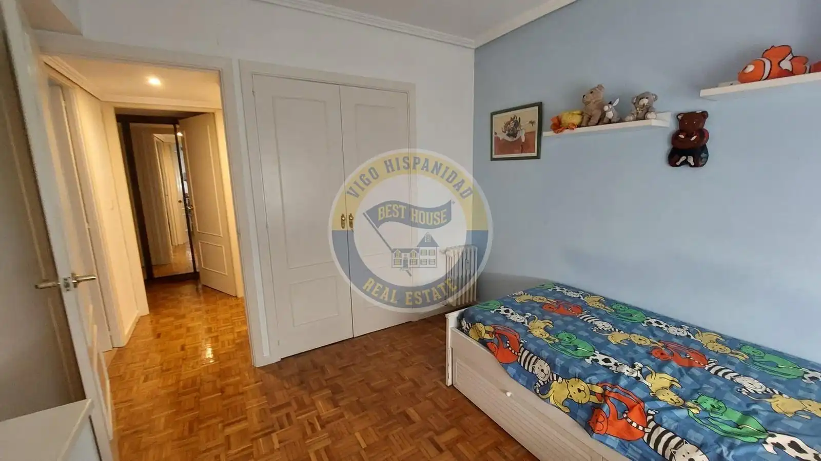 Bedroom of Flat for sale in Vigo   with Heating, Terrace and Storage room