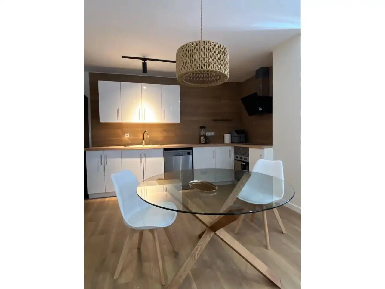 Küche von Wohnung zum Verkauf in Castellón de la Plana / Castelló de la Plana mit Klimaanlage, Abstellraum und Möbliert