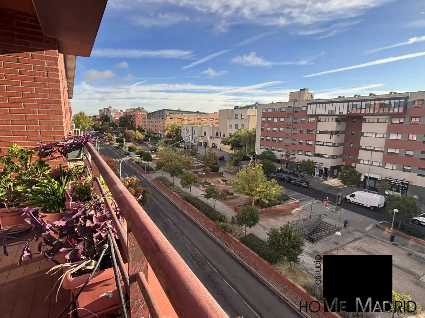 Vista exterior de Piso en venta en Madrid con Aire acondicionado, Calefacción y Parquet