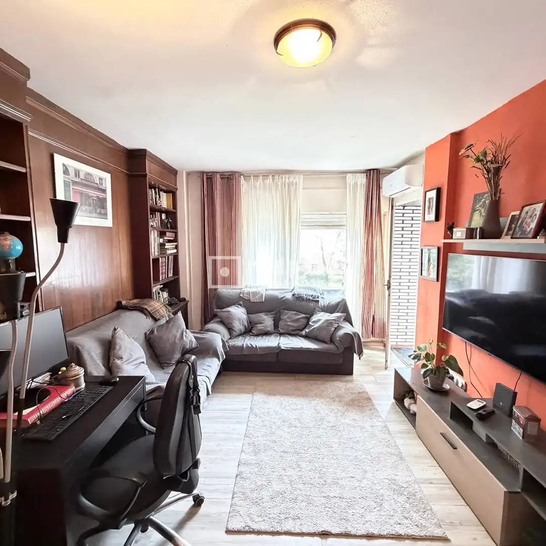 Sala de estar de Piso en venta en Madrid con Calefacción y Terraza