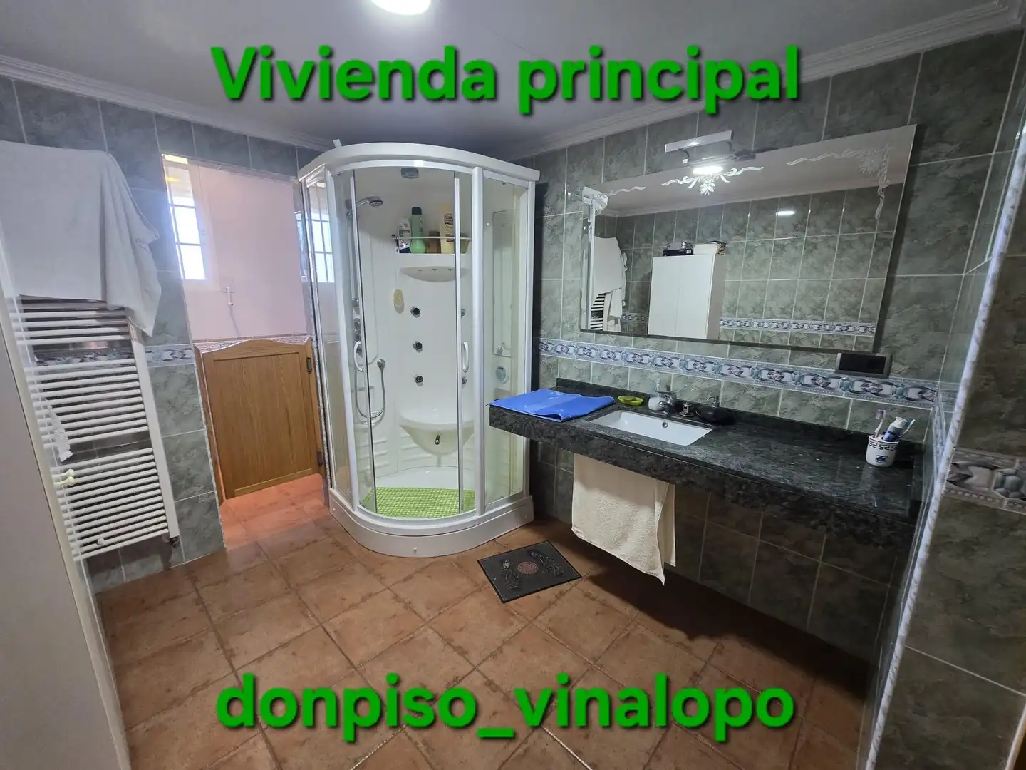 Bany de Finca rústica en venda en Elda amb Calefacció i Piscina