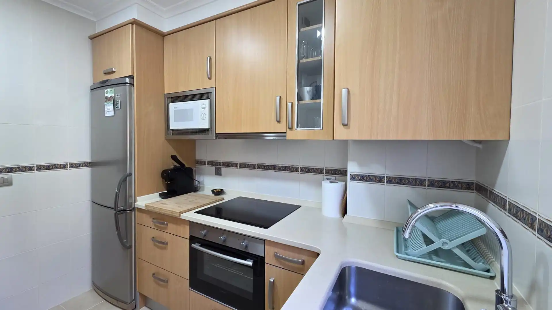 Küche von Wohnung zur Miete in Santander mit Heizung und Möbliert