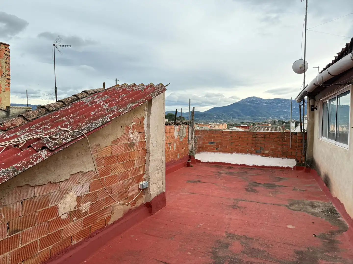 Terraza de Casa adosada en venta en La Pobla del Duc con Aire acondicionado, Terraza y Amueblado